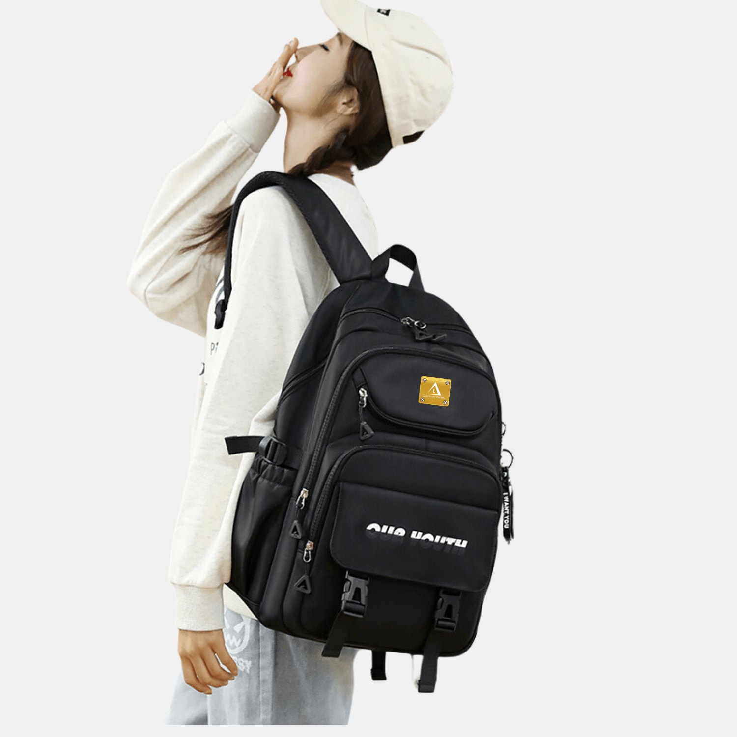 Chic & Sporty Backpack for Teens