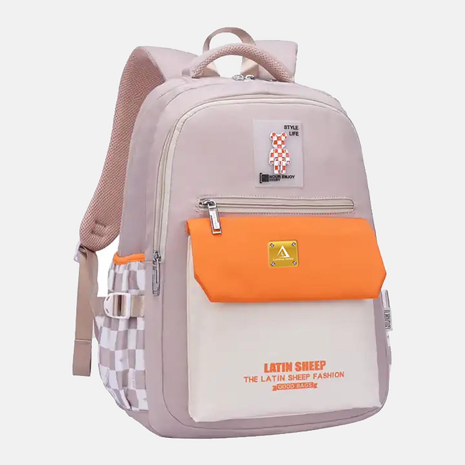 Sheep Latin Style Backpack